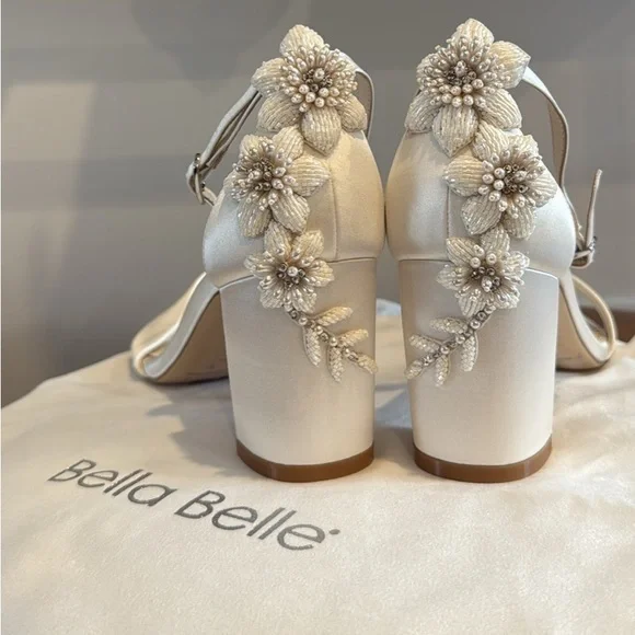 Bella Belle Fabiola Wedding Shoes Silk - Picture 3 of 5